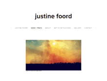 Tablet Screenshot of justinefoord.com